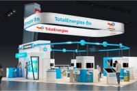 TotalEnergies On booth at the VivaTech 2024